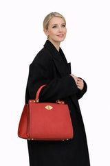 Bright red